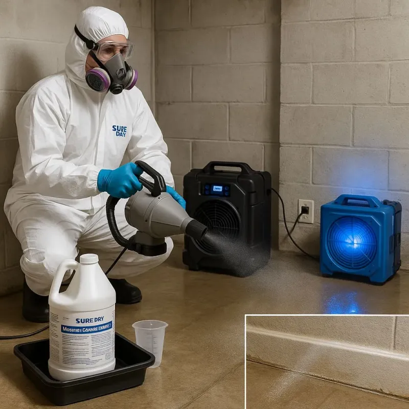 Sanitization and Odor Removal process in Wakefield, NH