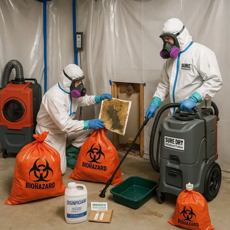 Contaminated Water Handling Protocols process in Wakefield, NH